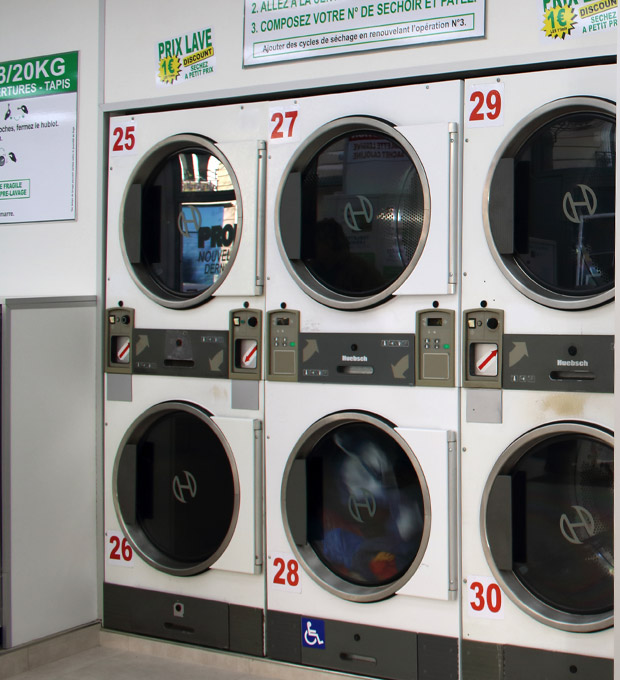 Machines à laver, Laverie self-service automatique à rue de Prague 75012 Paris